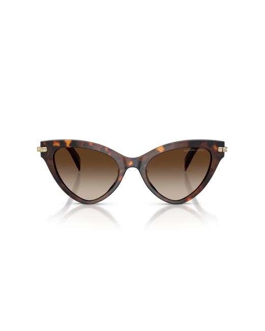 Michael Kors Black Mk2259U Roanoke 403113 Sunglasses Acetate Cat Eye Normal Shaded