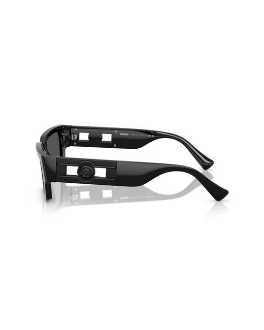 Versace Black Ve4459 536087 Sunglasses Acetate Squared Normal for men