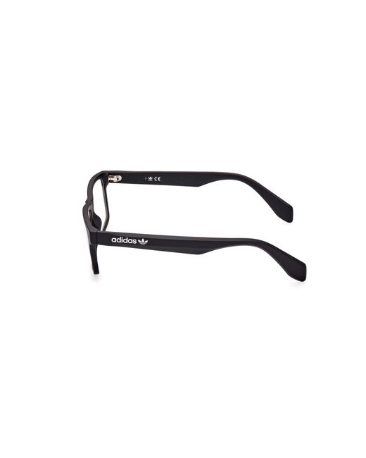 Adidas Black Or5027 002 Optical Frames Injected Squared Normal for men