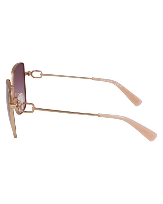 Longchamp Black Lo177S 773 Sunglasses Metal Butterfly Normal