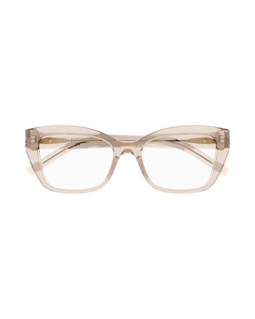 Saint Laurent Black Sl M117 004 Optical Frames Acetate Cat Eye