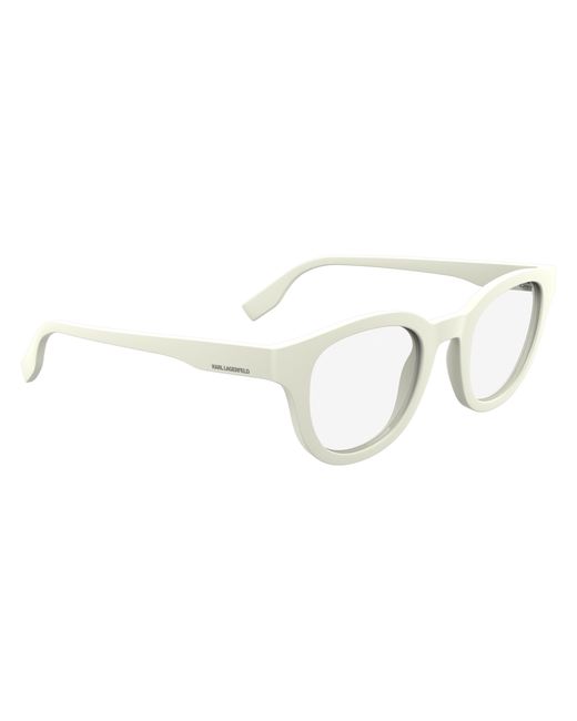 Karl Lagerfeld Black Kl6177 105 Optical Frames Bio-Inject Geometric Normal