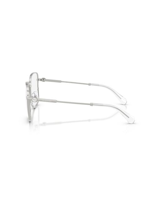 Swarovski Black Sk1036 4001 Optical Frames Metal Transparent Squared Normal