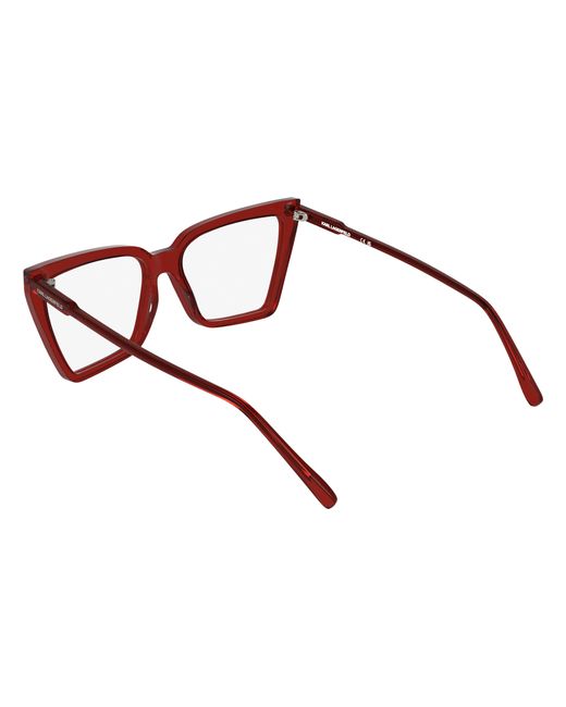 Karl Lagerfeld Black Kl6216 600 Optical Frames Acetate Squared Normal