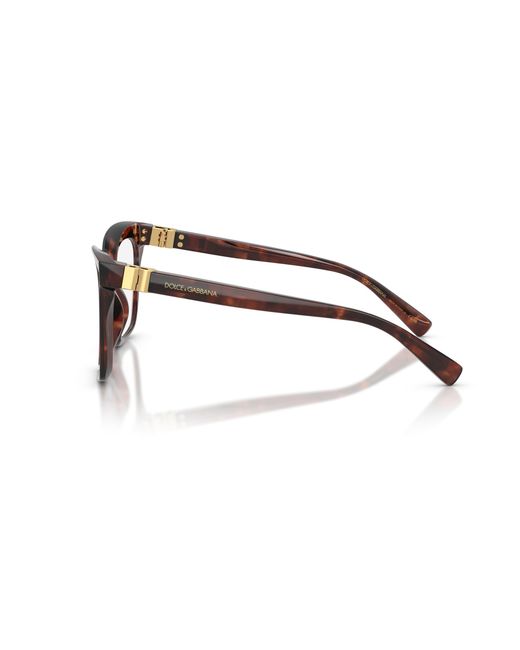 Dolce & Gabbana Black Dg3417 3222 Optical Frames Acetate Squared Normal