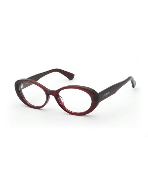 Nina Ricci Black Vnr445 09Wa Optical Frames Acetate Geometric