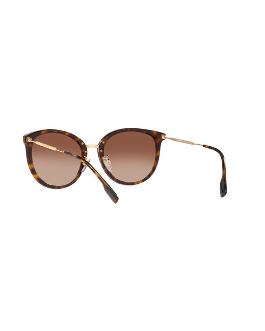 Burberry Black Be4289D 300213 Sunglasses Acetate Round Normal Shaded