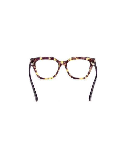 MAX&Co. Black Mo5193 056 Optical Frames Acetate Squared Normal