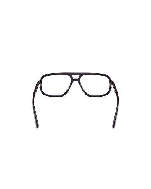 Adidas Black Or5105 001 Optical Frames Acetate Geometric Normal for men