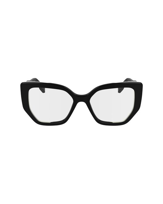 Karl Lagerfeld Black Kl6174 006 Optical Frames Acetate Cat Eye Normal