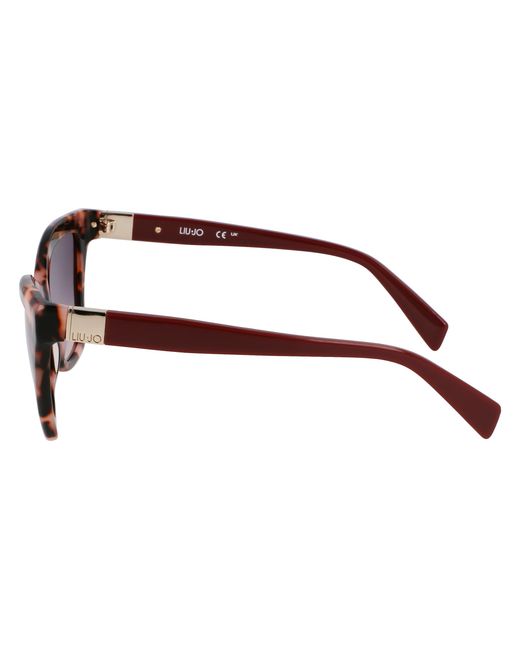 Liu Jo Black Lj804S 658 Sunglasses Acetate Squared Normal