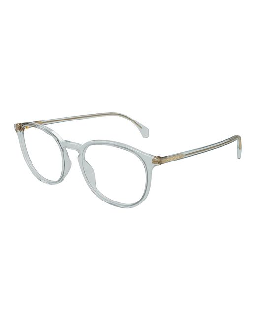 Gucci Black Gg0551O 013 Optical Frames Acetate Round for men