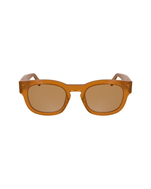 Calvin Klein Black Ckj25601S 201 Sunglasses Acetate Geometric Normal