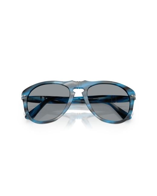 Persol Black Po0649 1234R5 Sunglasses Acetate Pilot Normal for men
