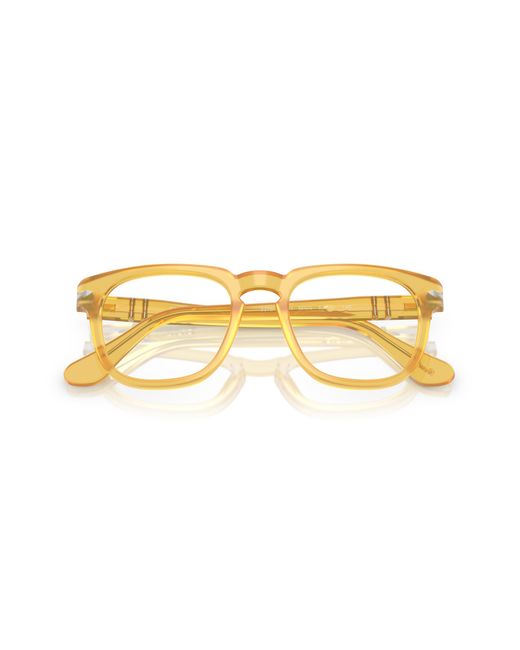 Persol Black Po3376V 204 Optical Frames Acetate Squared Normal
