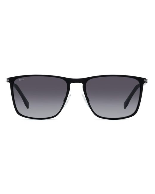 Boss Black Boss 1004/S/It 003/9O Sunglasses Metal Squared Normal Shaded for men