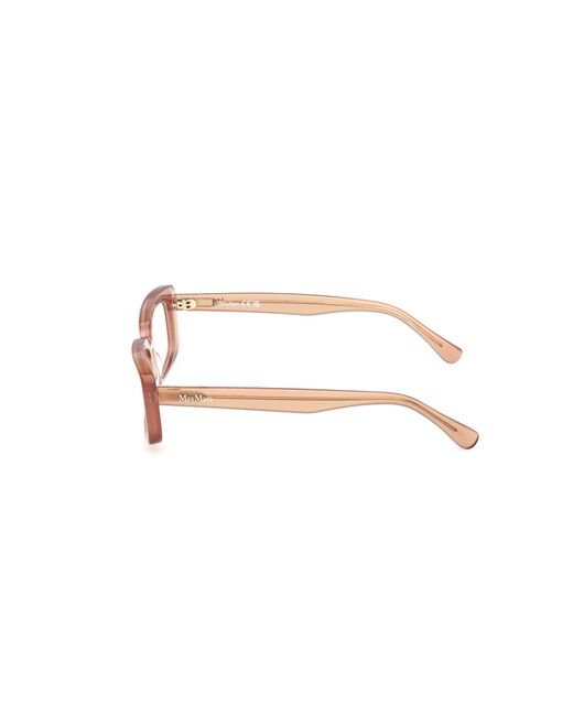 Max Mara Black Mm5209 045 Optical Frames Acetate Squared Normal