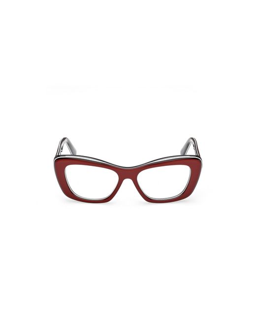 Emilio Pucci Black Ep5273 071 Optical Frames Acetate Round Normal