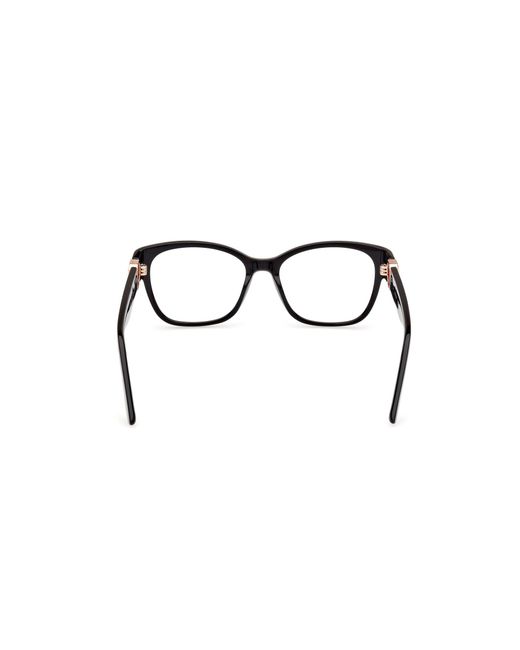 Guess Black Gu50120 001 Optical Frames Acetate Squared Normal