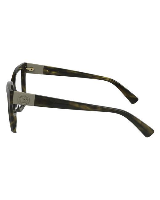 Longchamp Black Lo2754 308 Optical Frames Acetate Squared Normal