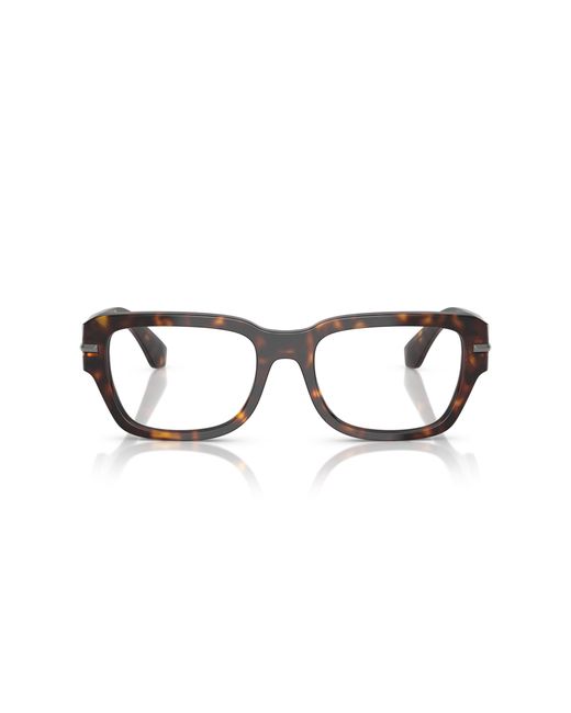 Dolce & Gabbana Black Dg3408 502 Optical Frames Acetate Transparent Squared Normal for men