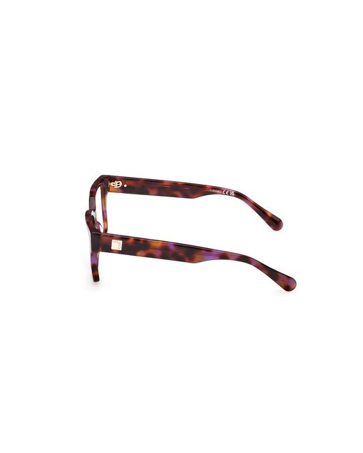 MAX&Co. Black Mo5179 055 Optical Frames Acetate Squared Normal