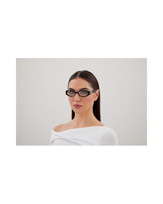 Gucci Black Gg1693O 001 Optical Frames Injected Transparent Round