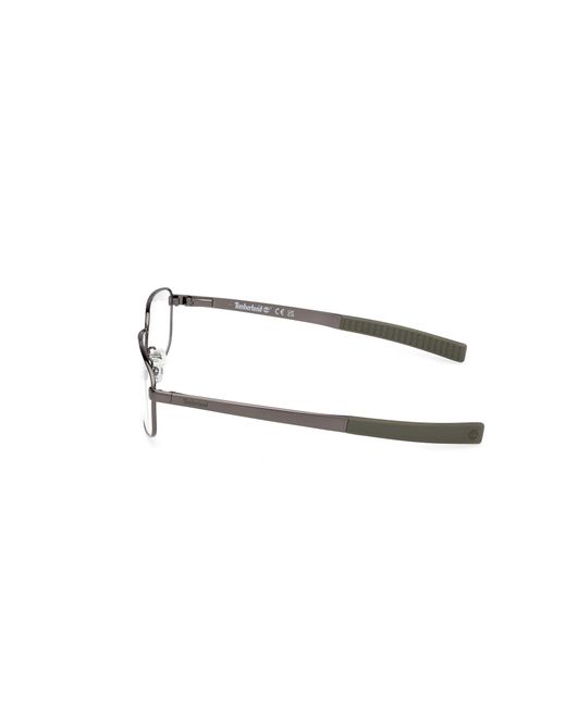 Timberland Black Tb50078 008 Optical Frames Metal Squared Normal for men