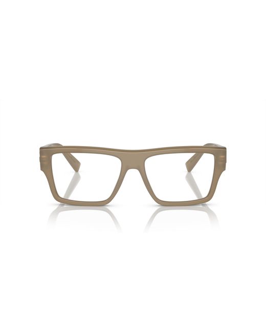 Dolce & Gabbana Black Dg3382 3089 Optical Frames Acetate Transparent Squared Normal for men