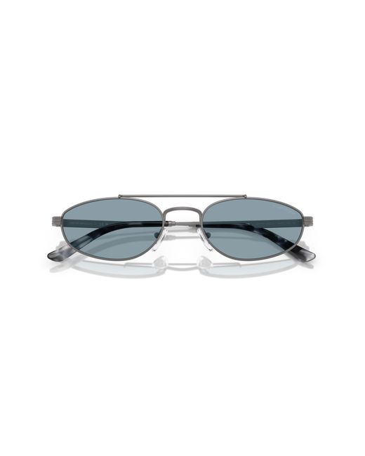 Emporio Armani Black Ea2157 300372 Sunglasses Metal Pilot Normal for men