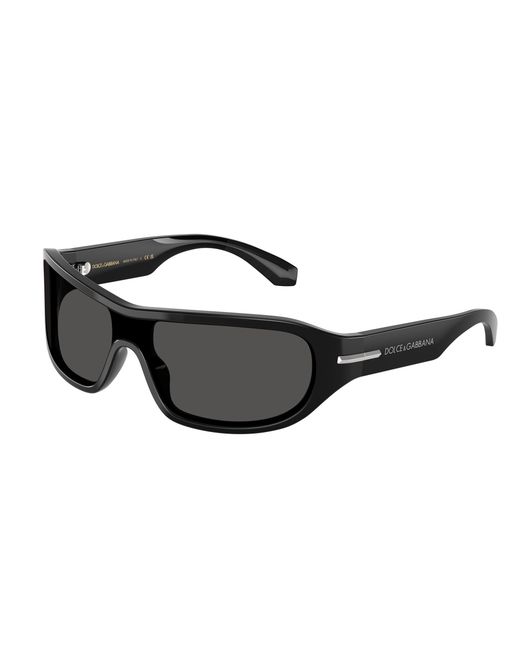 Dolce & Gabbana Black Dg4486 501/87 Sunglasses Acetate Squared Normal for men