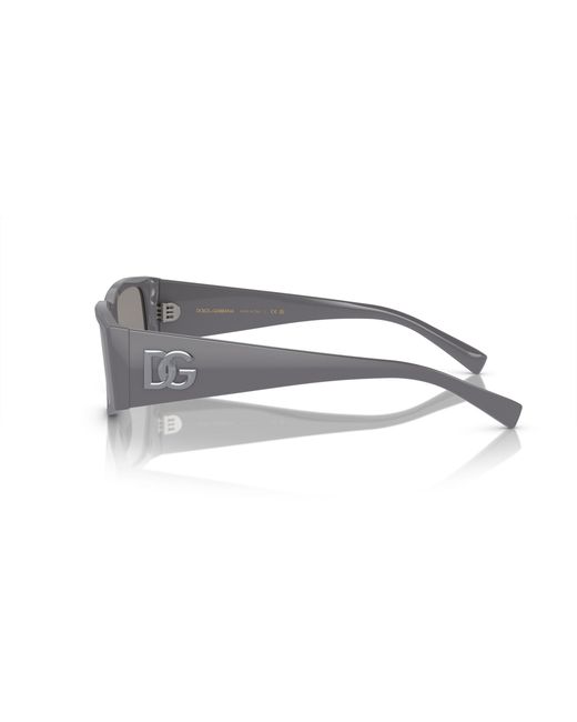Dolce & Gabbana Black Dg4453 3090M3 Sunglasses Acetate Squared Photochromatic Photochromatic for men