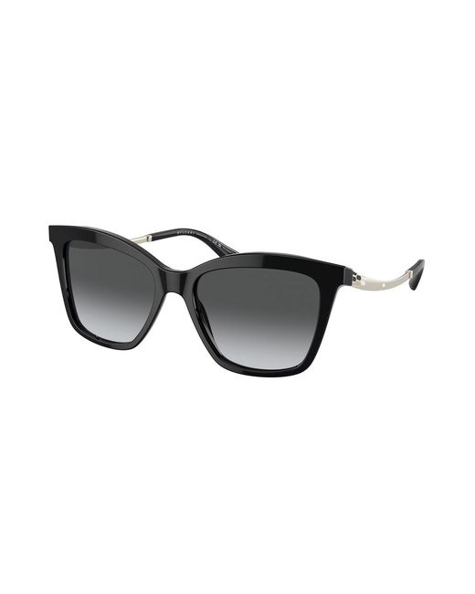 BVLGARI Black Bv8257 501/T3 Outlet Sunglasses Acetate Cat Eye Polarized Shaded