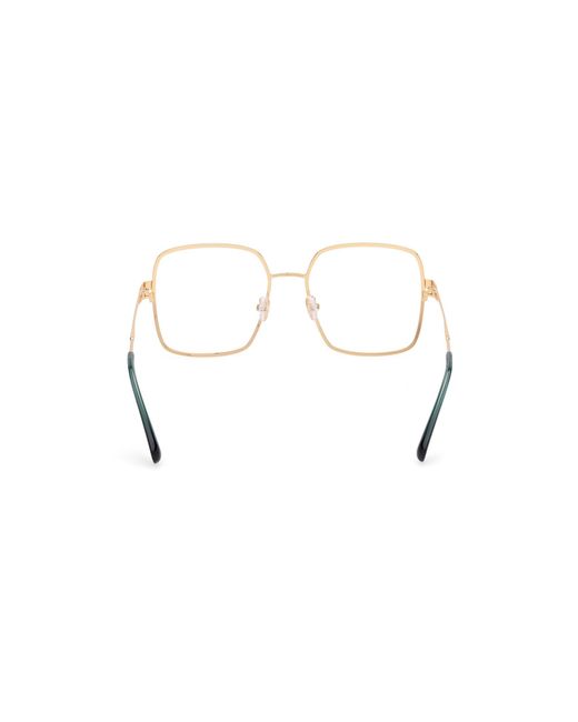 MAX&Co. Black Mo5166 098 Optical Frames Metal Squared Normal
