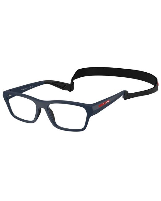 Prada Linea Rossa Black Ps 03Rv Mag1O1 Optical Frames Injected Pillow Normal for men