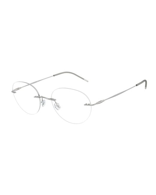 Giorgio Armani Black Ar5147 3045 Optical Frames Metal Pantos Normal for men
