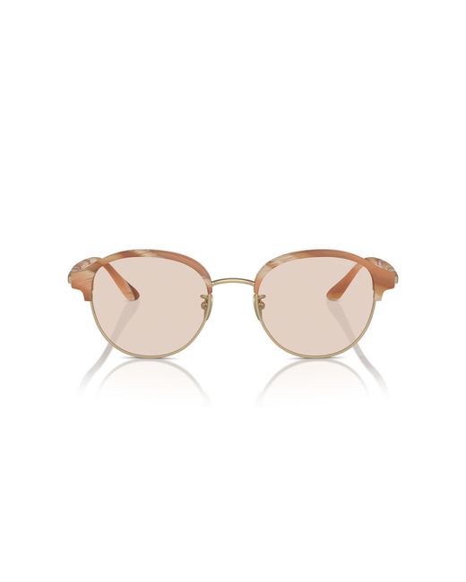 Giorgio Armani Black Ar8215 6067M4 Sunglasses Acetate Pantos Photochromatic Photochromatic for men