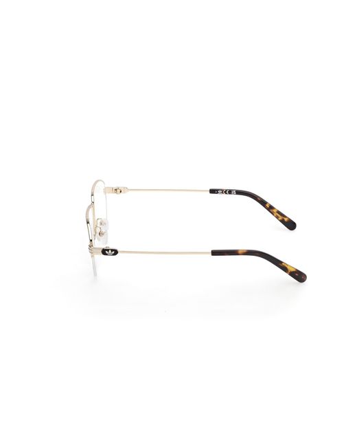 Adidas Black Or5116 032 Optical Frames Metal Round Normal for men