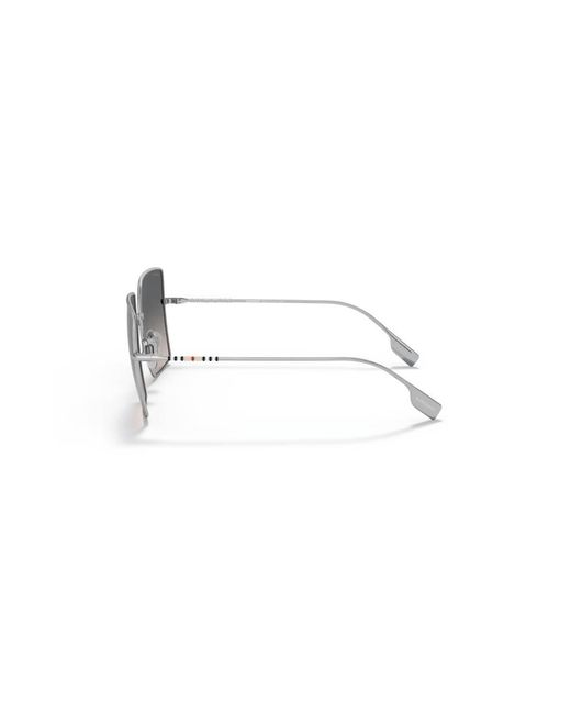 Burberry Black Be3133 1005G9 Sunglasses Metal Squared Shaded