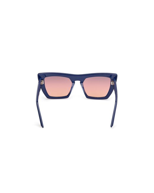 Gcds Black Gd0065 90K Sunglasses Acetate Cat Eye Normal