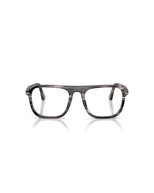 Persol Black Po3359V Jacques 1238 Optical Frames Acetate Transparent Squared Normal