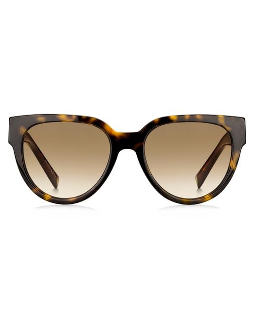 Givenchy Black Gv 7155/G/S 086/Ha Sunglasses Acetate Round Normal Shaded