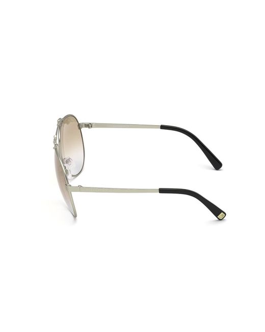 DSquared² Black Dq0356 59F Outlet Sunglasses Metal Pilot Normal Shaded