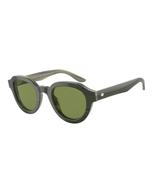 Giorgio Armani Green Ar8172U 59714E Sunglasses Acetate Pantos Normal