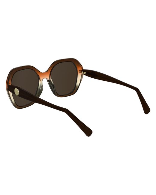 Longchamp Black Lo759S 209 Sunglasses Acetate Squared Normal