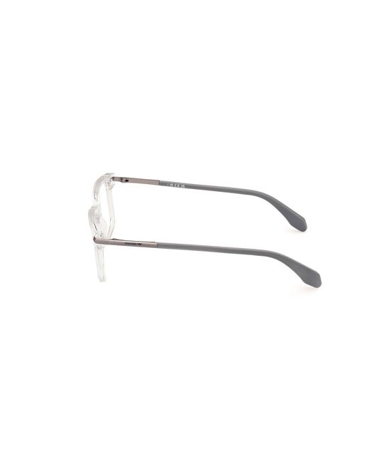 Adidas Black Or5082 026 Optical Frames Injected Squared Normal for men