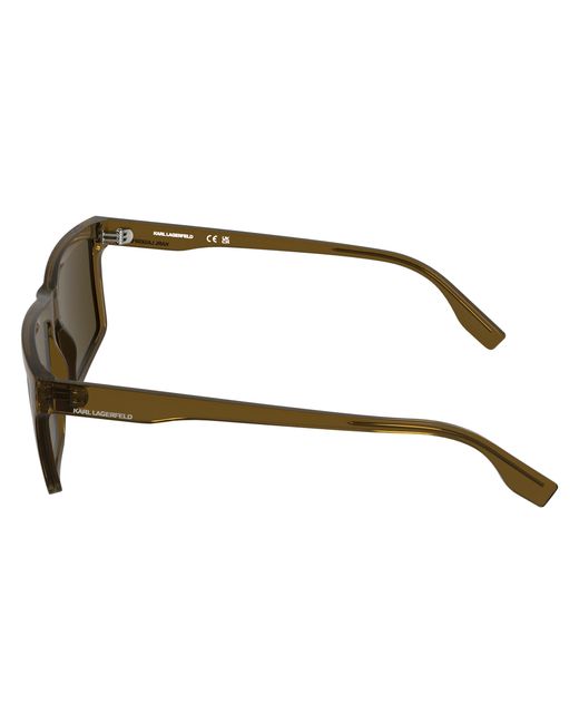 Karl Lagerfeld Black Kl6225S 210 Sunglasses Bio-Injected Squared Normal for men