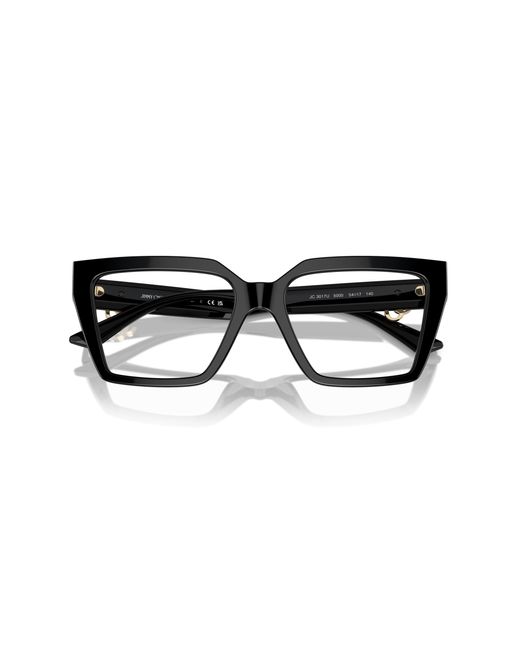 Jimmy Choo Black Jc3017U 5000 Optical Frames Acetate Cat Eye