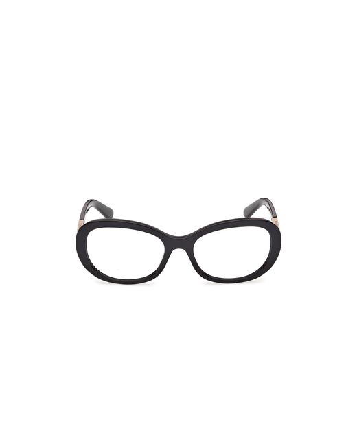 Guess Black Gm50065 1 Optical Frames Acetate Round Normal