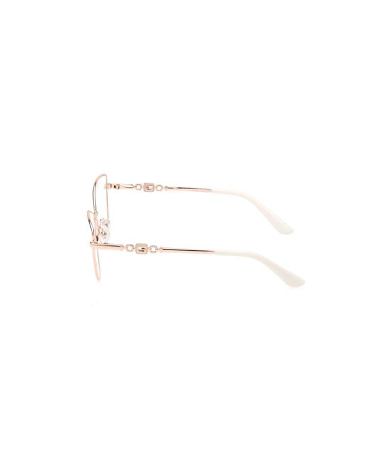 Guess Black Gu2954 024 Optical Frames Metal Cat Eye Normal